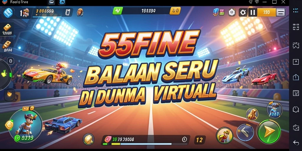 Gameplay balap seru dan menegangkan di 55FIVE.