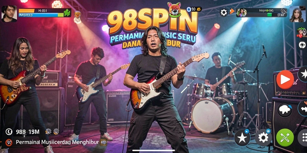 Gameplay seru dengan berbagai tantangan musik.