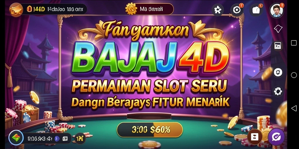 Screenshot utama BAJAJ4D menampilkan gameplay Slot yang menarik.