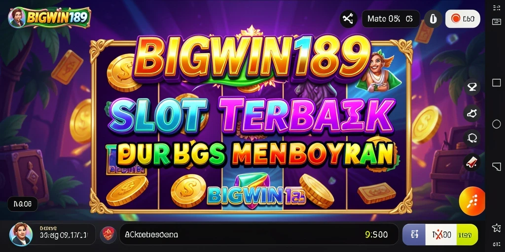 Tampilan gameplay Slot yang menarik di BIGWIN189.