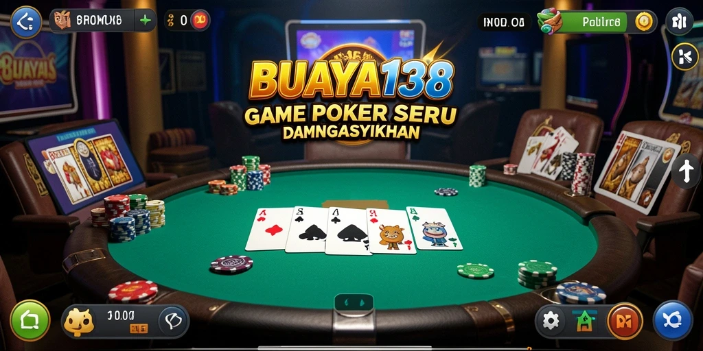 Tampilan gameplay menarik dan menegangkan dalam BUAYA138.