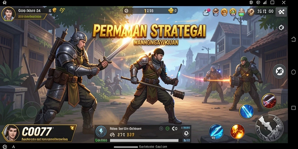 Tampilan menarik dari gameplay COO77 yang penuh dengan strategi.