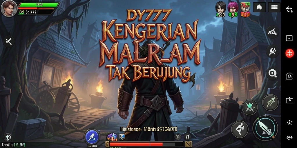 Gameplay DY777 yang menyeramkan dan mencekam.