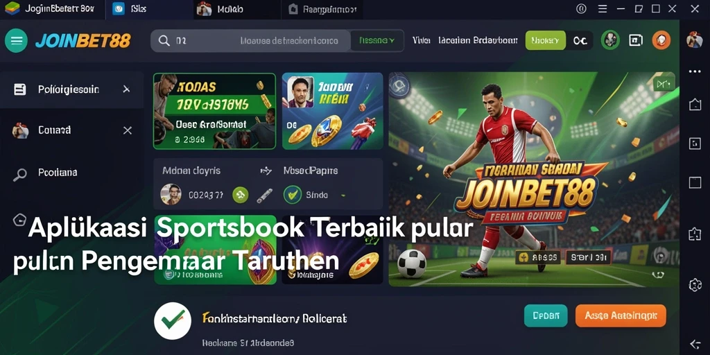 Tampilan screenshot <strong>JOINBET88</strong> yang menampilkan fitur taruhan langsung.