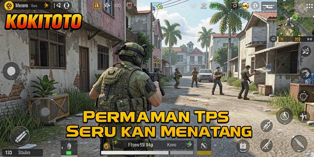 Tampilan screenshot gameplay KOKITOTO menampilkan aksi seru dan mendebarkan.