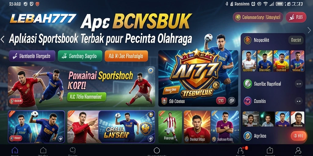 Tangkapan layar utama LEBAH777 menampilkan pengalaman taruhan sportsbook yang menarik.