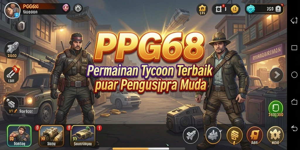 Tampilan gameplay PGG68 yang menarik dan menegangkan.
