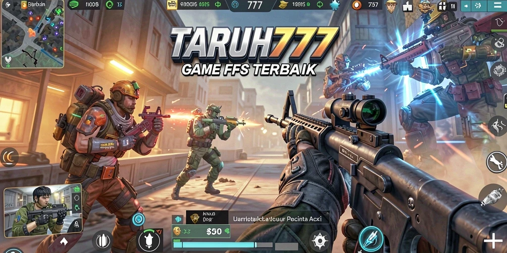 Tampilan gameplay penuh aksi dan seru dari TARUH777.