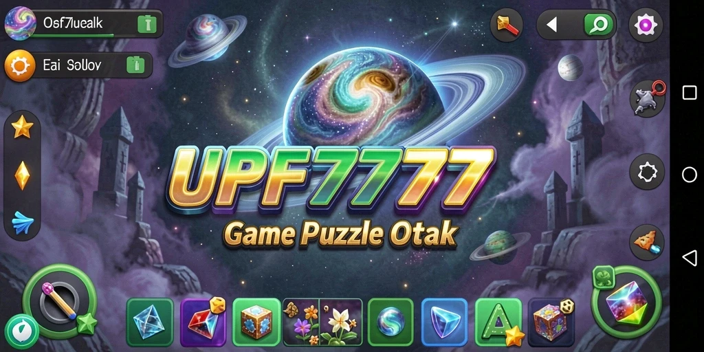 Screenshot gameplay menarik dari UFO777 yang menunjukkan tantangan puzzle.